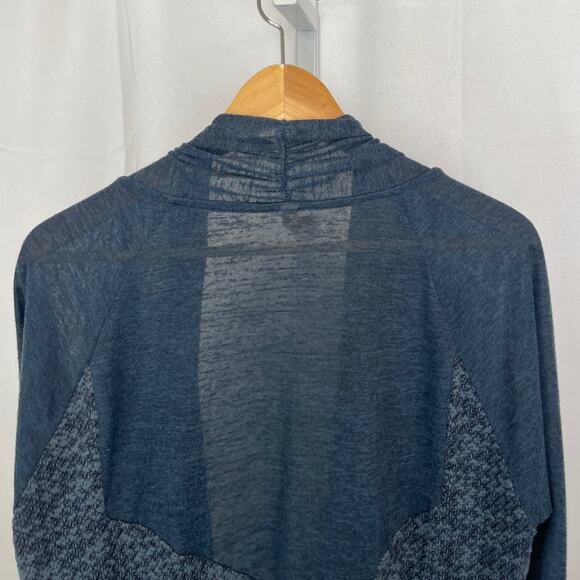 TINY Anthropologie Stratigraphy Cardigan Open Front Tunic Slub Cableknit Size L - Picture 6 of 10